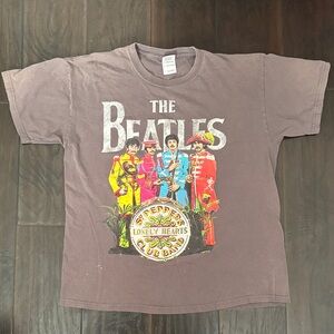The Beatles T- shirt with Colorful Graphic